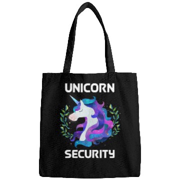 Discover Unicorn Pet Security Tee Guard Magical Costume Art Dad Mom Bags