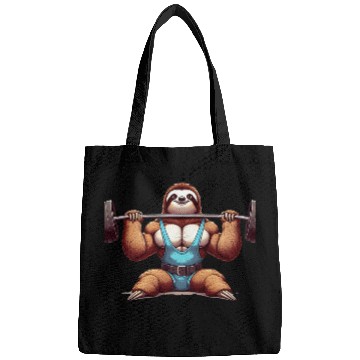 Discover Sloth Strength Training Gym Sloth Bodybuilding Bags