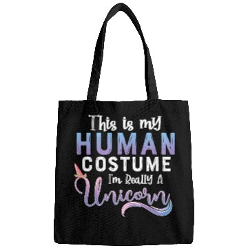 Discover Unicorn Pet This Is My Human Costume Im Really A Unicorn Halloween 2 Bags