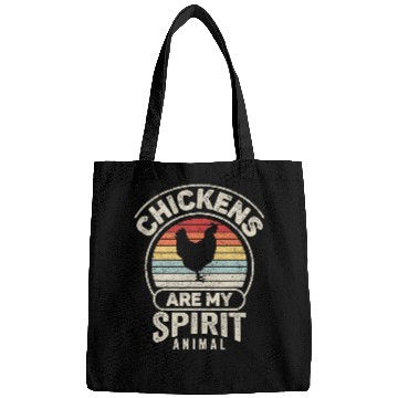 Discover Chicken Pet vintages Retro Chickens Are My Spirit Animal Bags