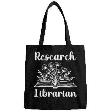 Discover Research Librarian Floral Book Reader For Women Girls Bags