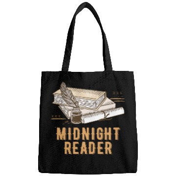 Discover Book Fun Midnight Reader Bookworm Reading Coachs Book Lover Bags
