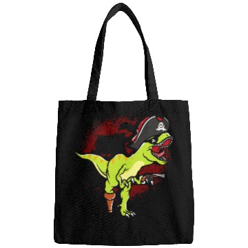 Discover Dinosaur Pet Pirate Funny Tyrannosaurus Rex Bags