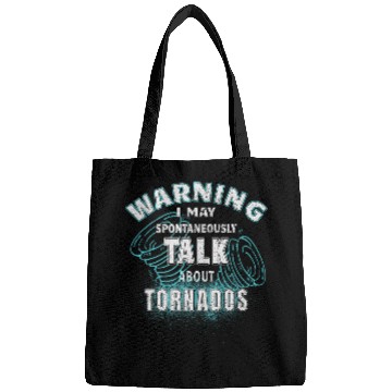Discover Tornado Chaser Saying Hurricane Future Meteorologist Bags