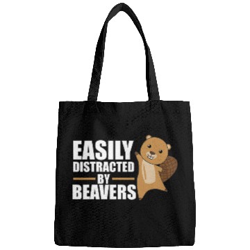 Discover Beaver Pet Easily Distracted By Beavers Cute Beaver 01 Bags