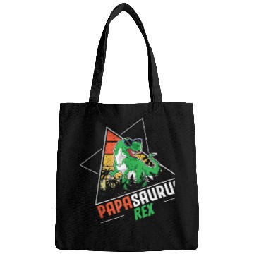 Discover Dinosaur Pet Papasaurus rexs Fathers Day Papa Bags
