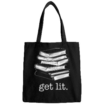 Discover Lets Get Lit Books Bags