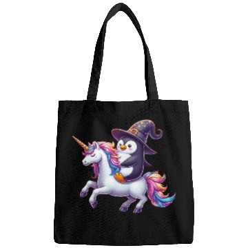 Discover Penguin Yoga Guru Fitness and Exercise Penguins Bags