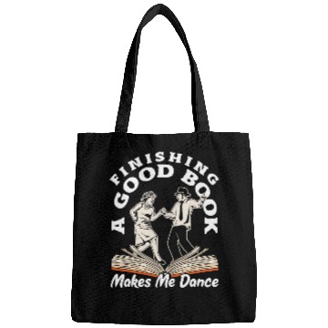 Discover Book Fun Finishing a Good Book Joyful Bags