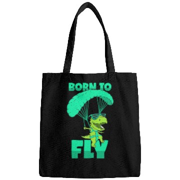 Discover Dinosaur Pet Skydiving Gift Paragliding TRex Flying Gliding Bags