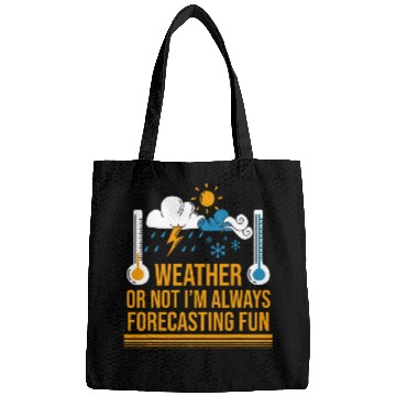 Discover Meteorologist Weather Forecasting Is Fun Hurricane Chaser Bags
