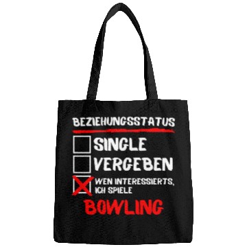 Discover Sport Bowling Relationship Status I m Games Bowling Funny Bowler Saying Bags