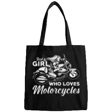 Discover Womens Motorcycle Bike Life Just A Girl Who Loves Motorcycles Bags