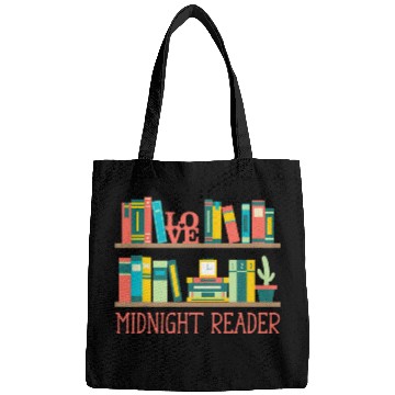 Discover Book Fun Midnight Reader Bookworm Reading Coachs Book Lover 1 Bags