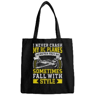 Discover Airplane RC Plane I Never Crash However They Fall With Style 24 Bags