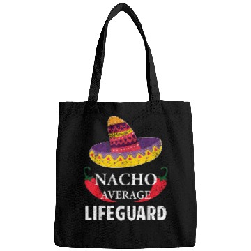 Discover Nacho Average Lifeguard Cinco De Mayo Sombrero Funny 2 Bags