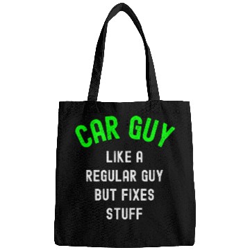 Discover Car Guyfixes stuff car guy Bags