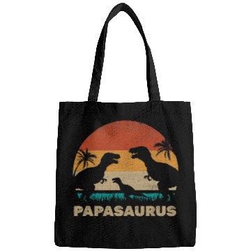 Discover Dinosaur Pet Mens PapaSaurus rexs Papa Dino Family Dinosaur Papa Saurus Bags