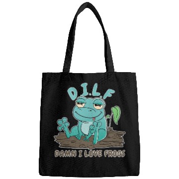 Discover Frog Pet Damn I Love Frogs DILF Bags