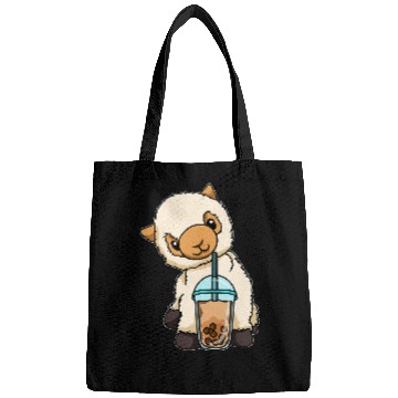 Discover Llama Pet Drinking Bubble Tea Cute Animals With Boba Tea Bags