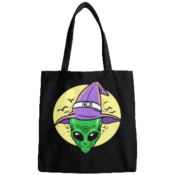 Discover Aliens UFO Wizard Witch Halloween Bags