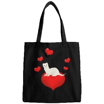 Discover Ferret Pet Ermine Winter Fur Design Weasel And Ferret Bags