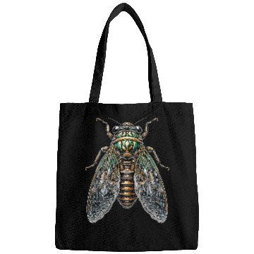 Discover HyperRealistic Cicada Insect Art Tee for Nature Lovers 2024 21 Bags