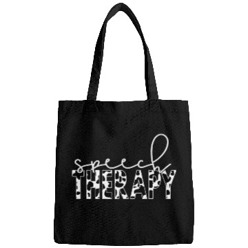 Discover Cow Pet Print Speech Therapy SLPA or CCCSLP Therapist Bags