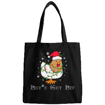Discover Chicken Pet Lets Get Lit Fun Chicken Christmas Light Bags