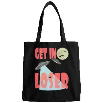 Discover Aliens UFO Science Fiction Get In Loser Bags