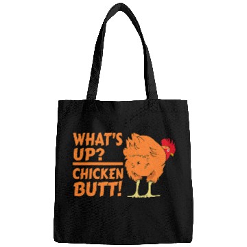 Discover Chicken Pet Whats Up Chicken Butt Funny Chicken Joke Chicken Owner 367 Bags