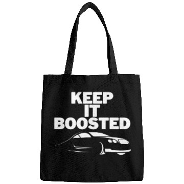Discover Keep It Boosted Funny Engine Mechanic Car Truck Guy Repair Bags