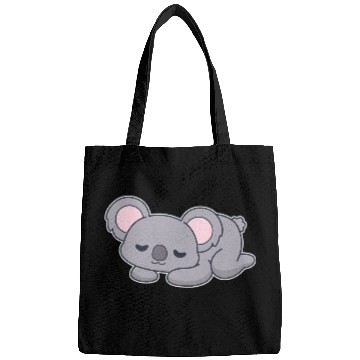 Discover Koala Pet Cute Bored Koala Relaxing Kawaii Graphic Bags