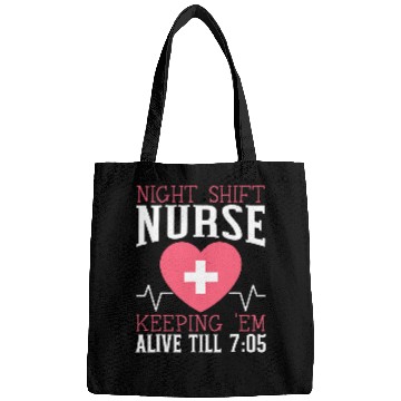 Discover nurses Job Night Shift nurses Graveyard Shift Worker Employee 1 Bags