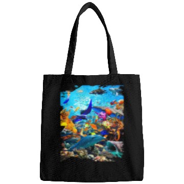 Discover Dolphin Pet Ocean Dolphin Shark Turtle Coral Sea Fish Orca Whale Reef Bags