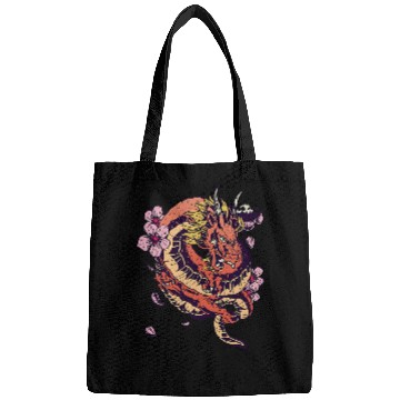 Discover Dragon Pet Japanese Dragon Creature Mythological Bags