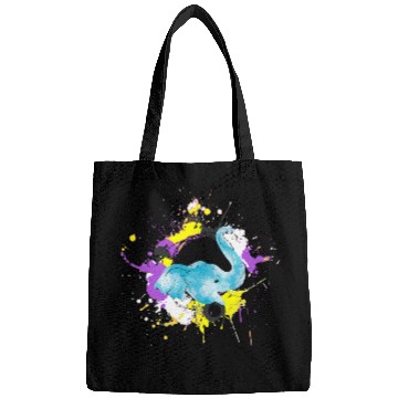 Discover Elephant Mammal LGBT Agender Elephant Nonbinary Flag Pride Month Non Binary Bags