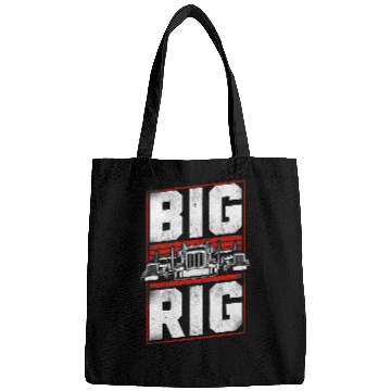 Discover Truck Fun Trucker Truck Driver vintages Big Rig Bags