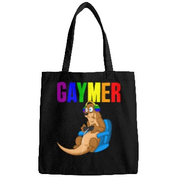 Discover Otter Pet Gaming Otter Gaymer Gay Pride LGBTQ Bags