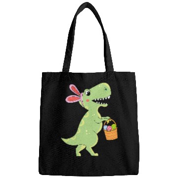 Discover Dinosaur Pet Easter Bunny Dinosaur Easter Bunny TRex Easter Day Bags
