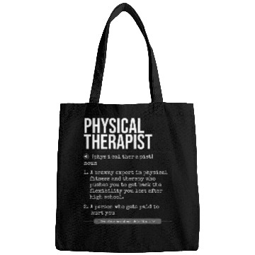 Discover Physical Therapy Training Definitions for Physiotherapists Bags