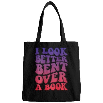 Discover Book Fun I Look Better Bent Over A Book 40 Bags