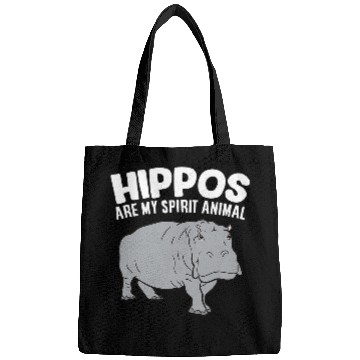 Discover Hippo Pet Hippos Are My Spirit Animal Bags