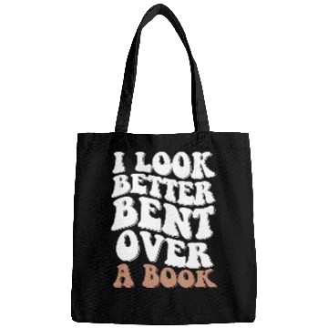 Discover Book Fun I Look Better Bent Over A Book 08 Bags