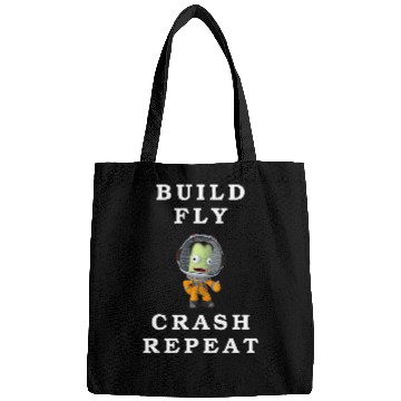 Discover Astronaut Job Space Build Fly Crash Repeat Animation Program Bags