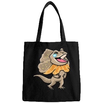 Discover Komodo Pet Frilled Dragon FrillNecked Lizard Laughing Emoticon Bags
