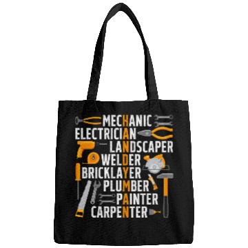 Discover Welder Job Handyman 2Repair Worker Mechanic Electrician Welder Helper Bags