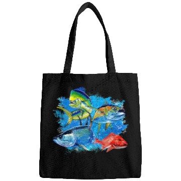 Discover Fishing Fun Wicked Deep Sea Fish Bags