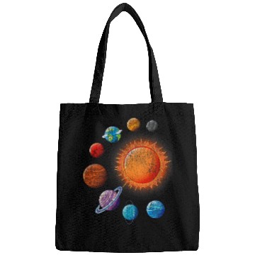 Discover Astronaut Job Space Scientist Astronomy Planets Sun Astronaut Science Bags