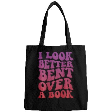 Discover Book Fun I Look Better Bent Over A Book 8 Bags